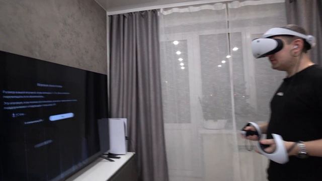 Первое включение PS VR 2 / Настройка PS VR2 / Resident Evil 8 VR смотреть онлайн