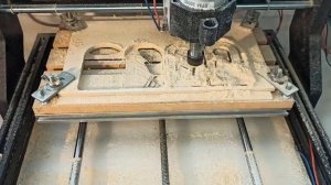 Тест фрез по фанере на настольном ЧПУ CNC 3018