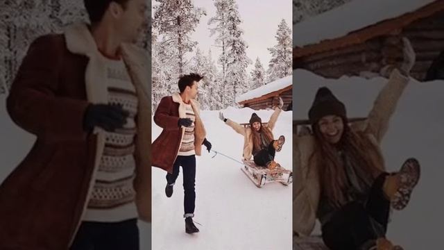 ИДЕИ НОВОГОДНИХ ФОТО СО ВТОРОЙ ПОЛОВИНКОЙ ❤️ | КОЛЯ И СВЕТА смотреть онлайн