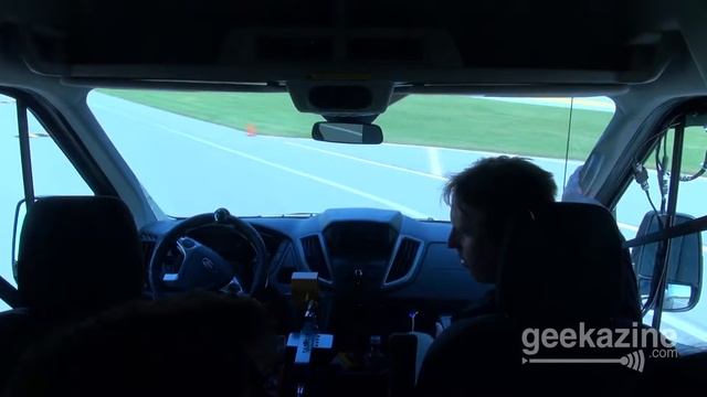 Riding in a Ford Robot Car смотреть онлайн