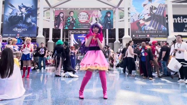 [hamu_cotton] Kawaikute Gomen Public Dance In Ai Hoshino Cosplay At Anime Expo 2023【Oshi No Ko】