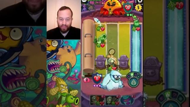 Where the Heck is Big Foot? PvZ Heroes Guides and Gamplay #20 Brain Freeze Gravestone Deck part 1 смотреть онлайн