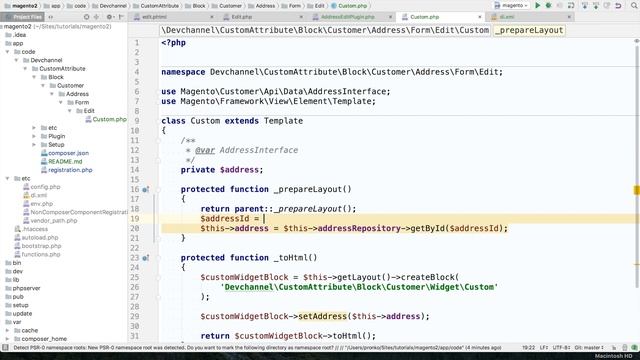 Magento 2 extension attribute for customer address - Part 4 смотреть онлайн