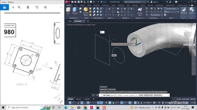 AUTOCAD 3D FOR BEGINNERS ll AUTOCAD 2021 COMPLETE COURSE ll 3D MECHANICAL DESIGN смотреть онлайн