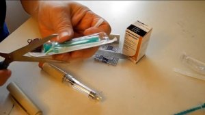 Закачка инсулина в использованную шприц-ручку КвикПен