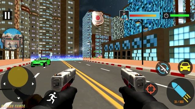 Police Moto Bike Chase Crime - City Patrol Simulator - Mobile Gameplay [Police Game Android] смотреть онлайн