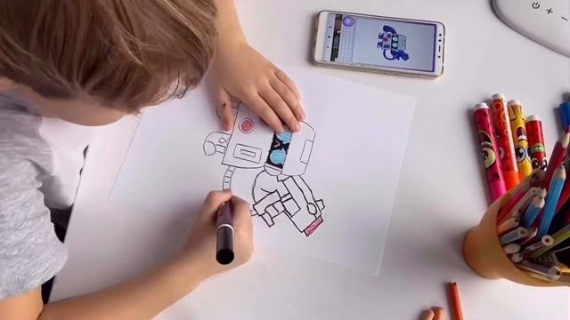 Рисунок «8-БИТ из Brawl Stars» смотреть онлайн