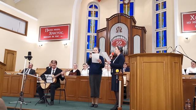 "Весна - это светлый праздник", пение на Пасху, 3.05.2021 смотреть онлайн
