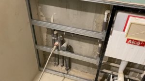 Обшивка инсталляции : какие могут быть проблемы ? Монтаж гипсокартона.