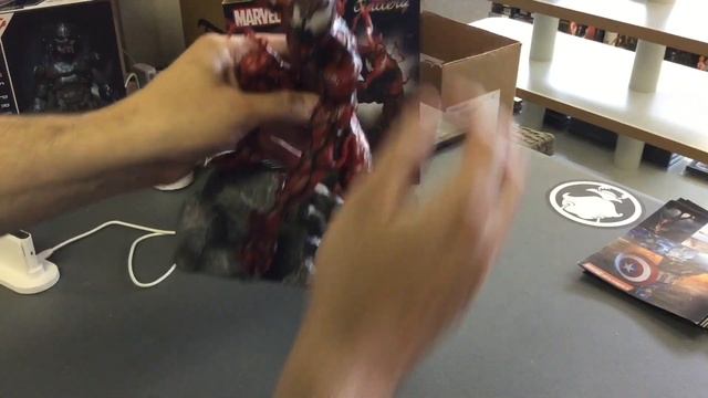 Carnage PVC Diorama Marvel Gallery by Diamond Select Quick Unboxing and Review смотреть онлайн