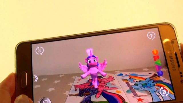 Волшебная 3 d раскраска Май Литл Пони. Адвент календарь. Волшебные превращения Аделички смотреть онлайн