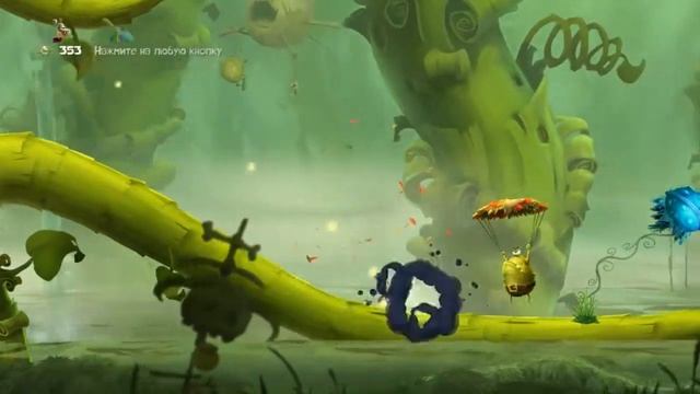 Прохождение Rayman Legends (100%) |Рэй и бобовое зёрнышко| #11 смотреть онлайн