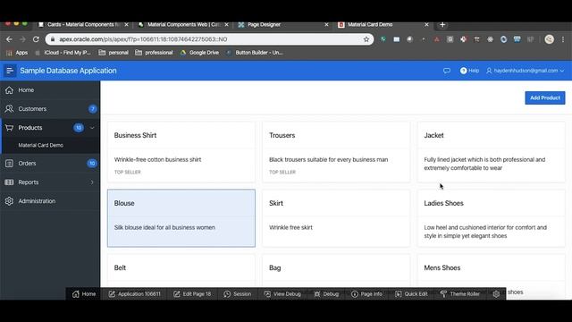How to add Google's Material Components to Oracle APEX смотреть онлайн