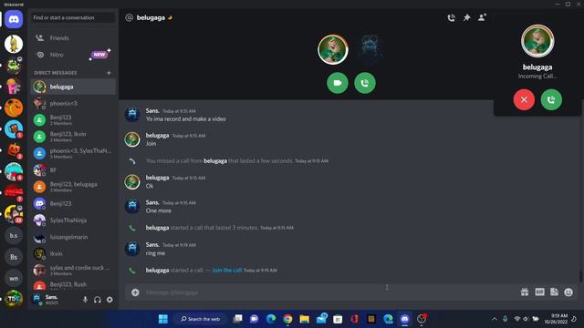 Discord new Halloween call remix смотреть онлайн