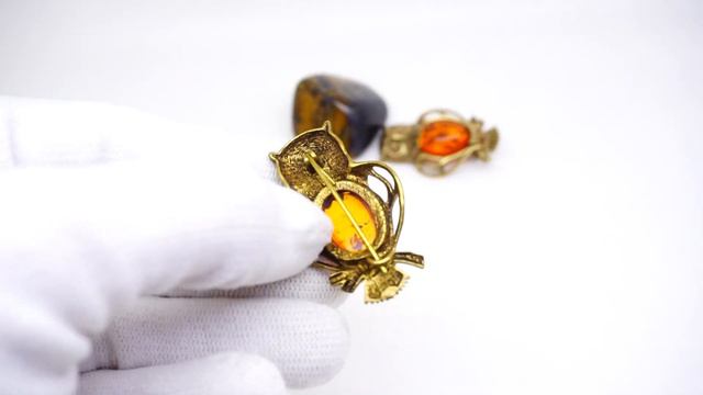 Брошь Филин Мудрый Янтарь Бронза латунь брошка птица сова ажурная 134 Россия Хорошие Вещи смотреть онлайн