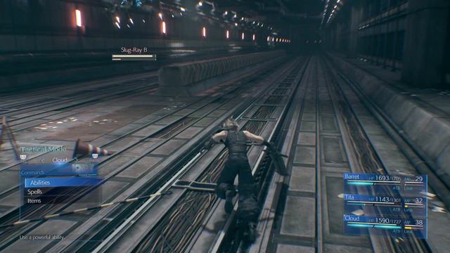 FINAL FANTASY VII REMAKE: Train Station attack смотреть онлайн