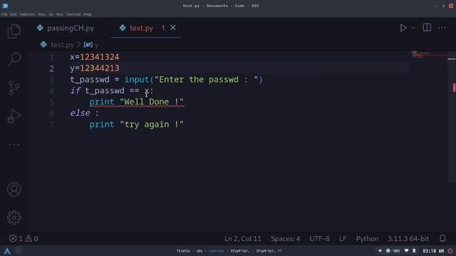 Root Me 01 | challenge : python input / چالش روتمی смотреть онлайн