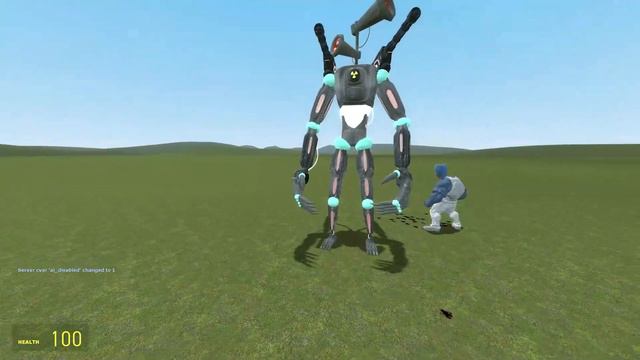 MECHA SIRENHEAD VS MUSCLE CARTOON CAT HUGY WUGGY SIRENHEAD in Garry's Mod! смотреть онлайн