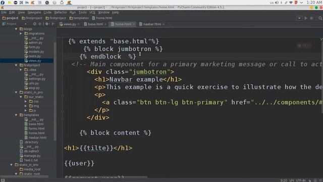 61 Python Web Django Bootstrap تنصيب واعداد بوتستراب смотреть онлайн