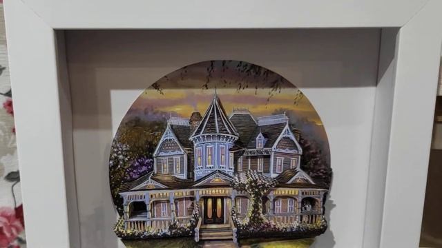 Объёмная картина папертоль: Особняк в викторианском стиле смотреть онлайн