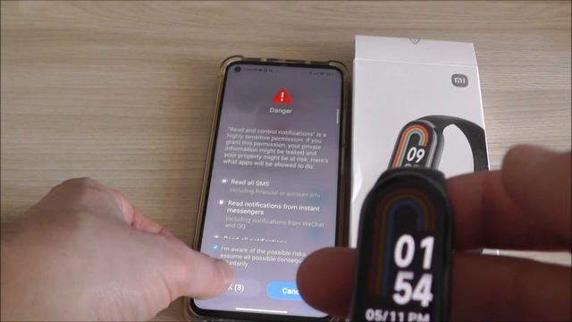 Как подключить Xiaomi Smart Band 8 к телефону Mi Band 8 смотреть онлайн