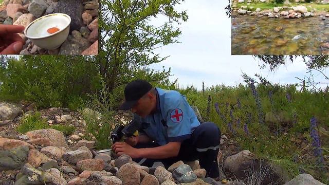 4 На медном камни появляются пузыри 4