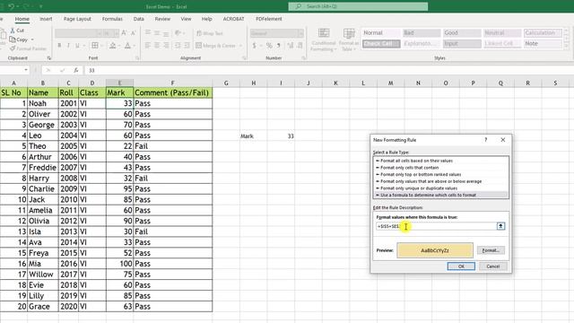 Conditional Formatting Rows Based on Another Cell Value in Excel in Bangla смотреть онлайн