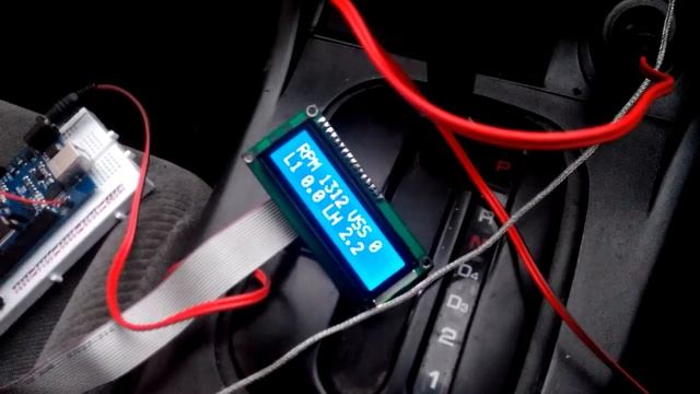 Arduino Mega 1280 + Honda Prelude BA8 = Trip computer. смотреть онлайн
