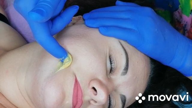 Шугаринг на лице. Удаление волос на бороде баках щеках Сахарной пастой. смотреть онлайн