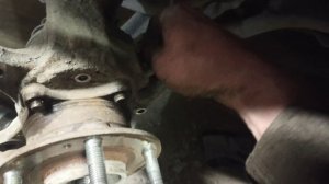 KIA SPORTAGE IV 2017 замена передней ступицы