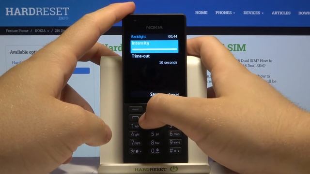 How to Change Screen Brightness in NOKIA 216 – Adjust Display Settings смотреть онлайн