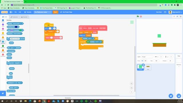How to make a Mobile Friendly Platformer in Scratch (part 1) смотреть онлайн