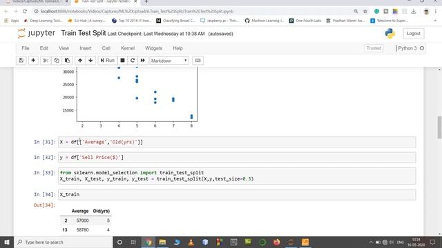 Train Test Split | Tutorial 9 | Machine Learning in Hindi смотреть онлайн