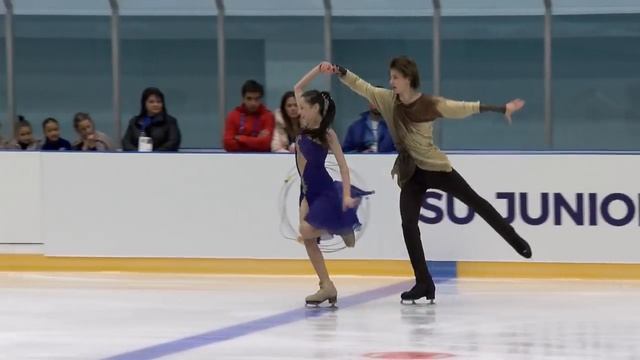 Elizaveta SHANAEVA / Devid NARYZHNYY (RUS) | Ice Dance Free Dance | Yerevan 2018 смотреть онлайн