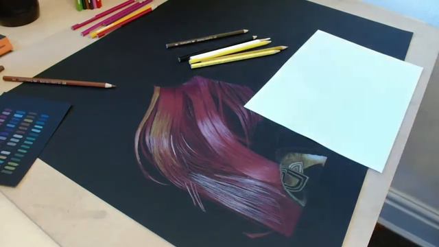 Elden Ring | Malenia Drawing Timelapse 1/? | Coloured Pencil Drawing On Black Heavy Bristol Paper смотреть онлайн