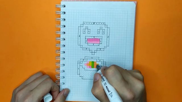 How to draw Kawaii Sushi / Как нарисовать Клевые суши / Рисуем по клеточкам суши / Pixel art смотреть онлайн