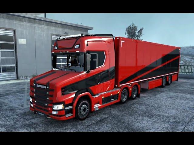 [ETS 2] Scania S NG TCab Pack_2022 Hunedoara CargoHaling with Cabin Driver Mod смотреть онлайн