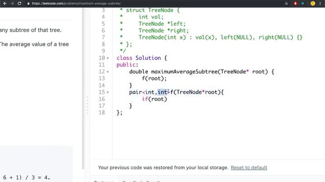 LeetCode 1120 Maximum Average Subtree смотреть онлайн