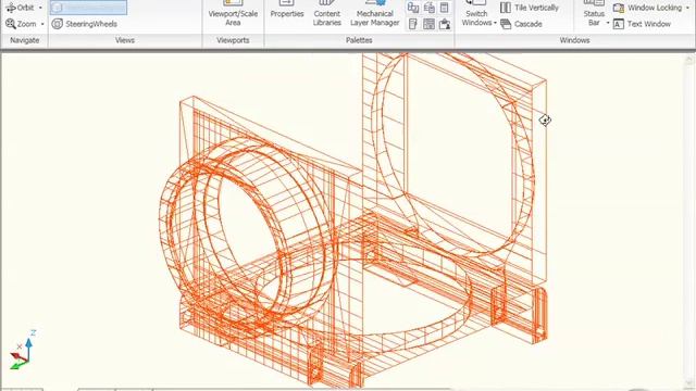 Autocad Mechanical: IGES In смотреть онлайн