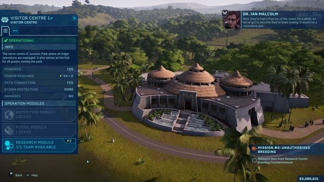 Jurassic World Evolution - RETURN TO JURASSIC PARK Gameplay Walkthrough Part 1 - MISSION 1 & 2 смотреть онлайн