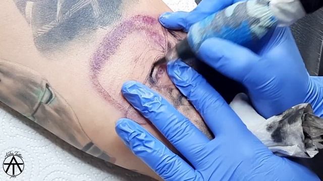 How to Make a Portrait Tattoo: Marvel - Stan Lee смотреть онлайн