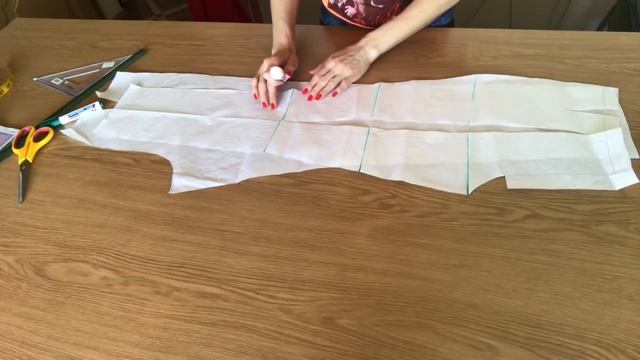 Как изменит выкройку брюк , если у вас полные ноги ! смотреть онлайн