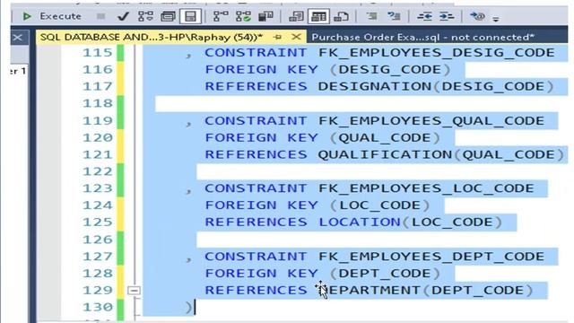 SQL Rashid, Database and Tables смотреть онлайн