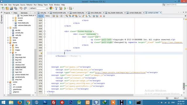 Routes | Redirects Pages | Content setting | Laravel 5.3 tutorials for beginners - Part 10 смотреть онлайн