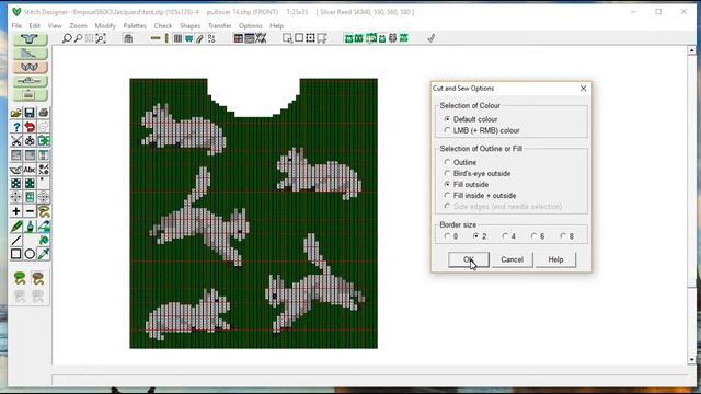 DesignaKnit 8 Tutorial Cut and Sew! смотреть онлайн