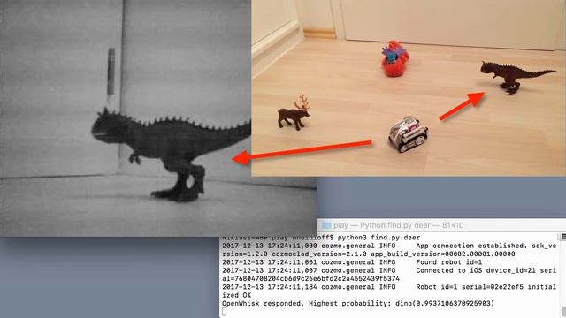 Visual Recognition with Anki Cozmo and TensorFlow смотреть онлайн