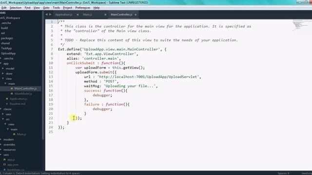 Sencha ExtJS 6 - Components and Containers смотреть онлайн