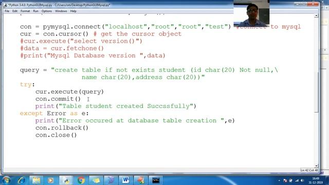 python projects for beginners with source code using MySql Database | Python project | Python CRUD смотреть онлайн