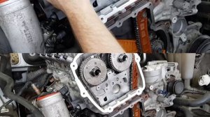 Установка цепи ГРМ на двигатель 1.8/2.0 TSI GEN3