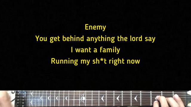 Shiloh Dynasty - Enemy | Karaoke Guitar Instrumental смотреть онлайн